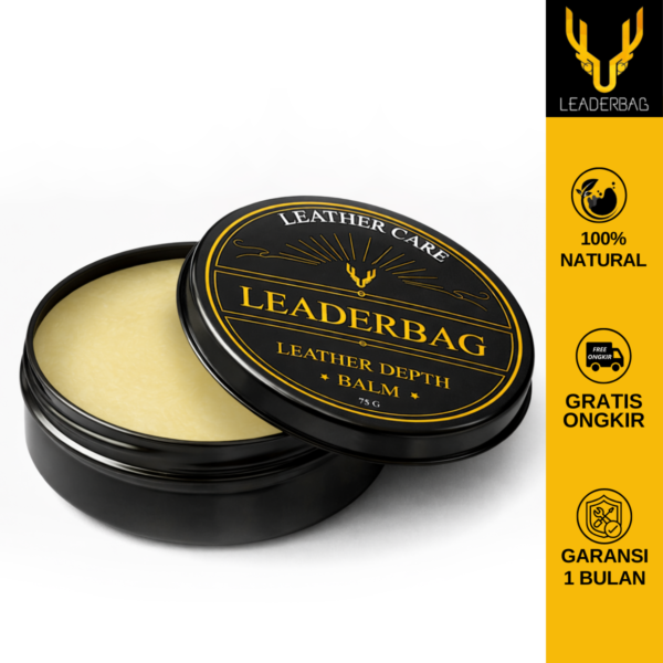 Leather Depth Balm Semir Biopolish Cream 75 gram