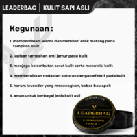 Leather Depth Balm Semir Biopolish Cream 75 gram