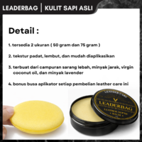 Leather Depth Balm Semir Biopolish Cream 75 gram