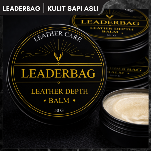Leather Depth Balm Semir Biopolish Cream 75 gram