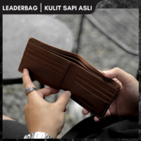 7 Dompet Lipat Pendek Pria Kulit Sapi Asli YORU
