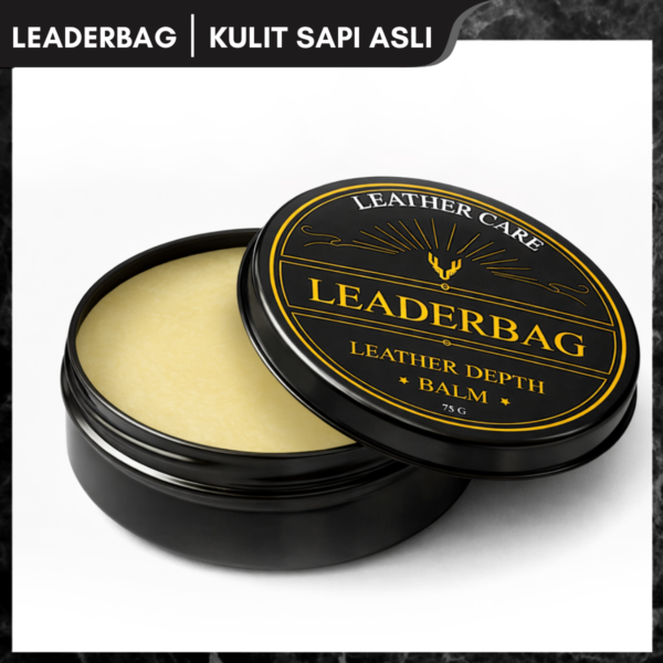 Leather Depth Balm Semir Biopolish Cream 75 gram
