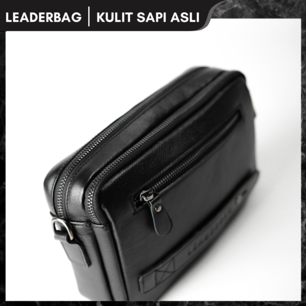 Tas Selempang Pria Kulit Sapi Asli Multifungsi Melvin